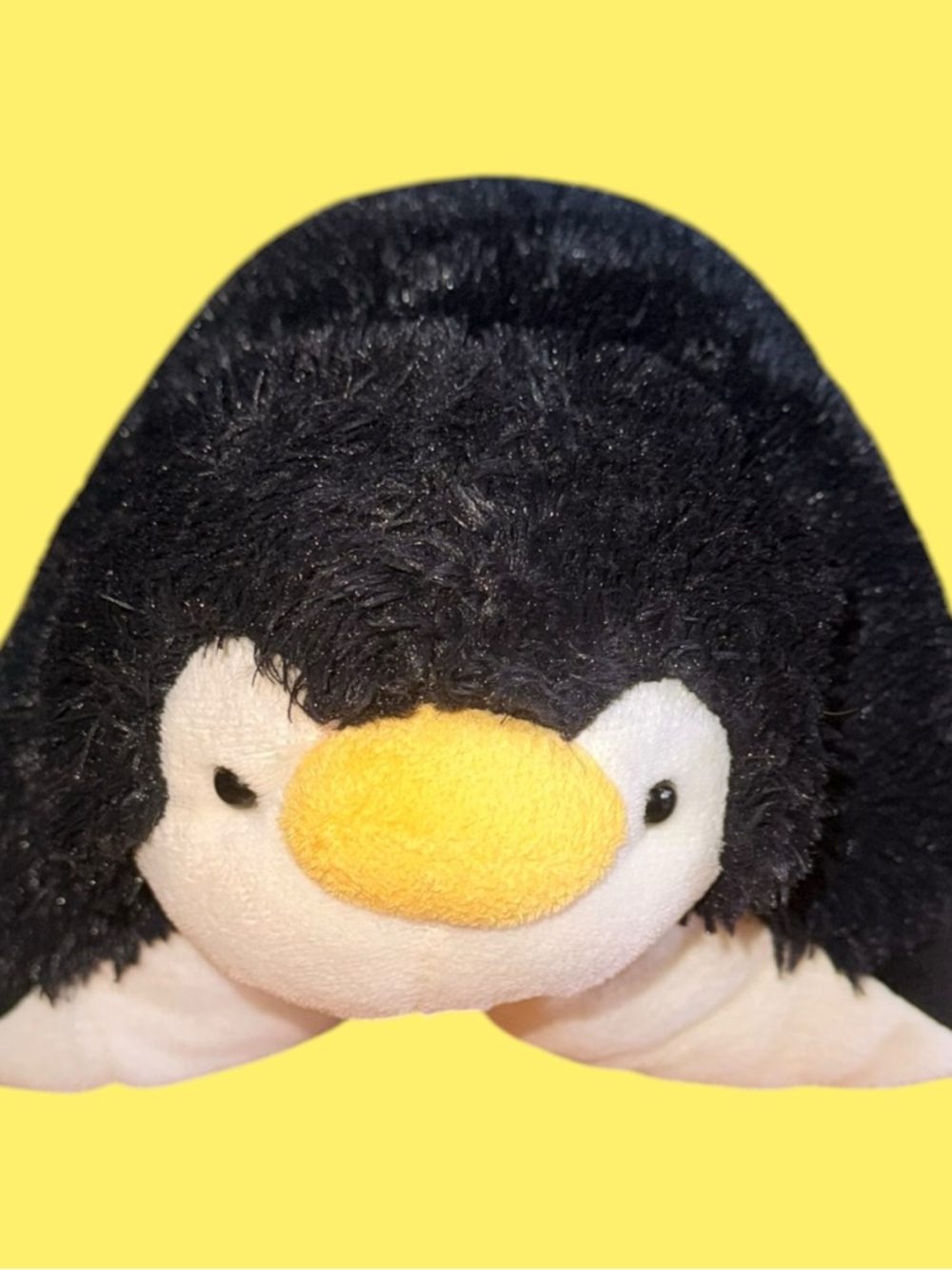 Y2K 2010 Playful Penguin Pee-Wee Pillow Pet Plush Stuffed Animal 10 Inches
